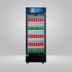DUKERS DUKERS - 27" Commercial Single Swing Door Glass Merchandiser Refrigerator
