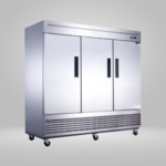 DUKERS DUKERS - 3-Door Commercial Freezer in Stainless Steel