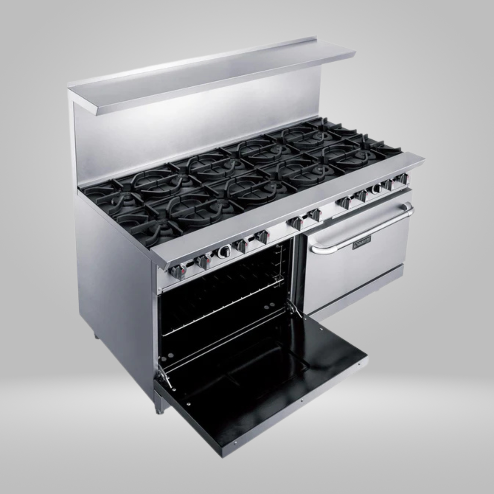 DUKERS DUKERS - 60" Gas Range with Ten (10) Open Burners
