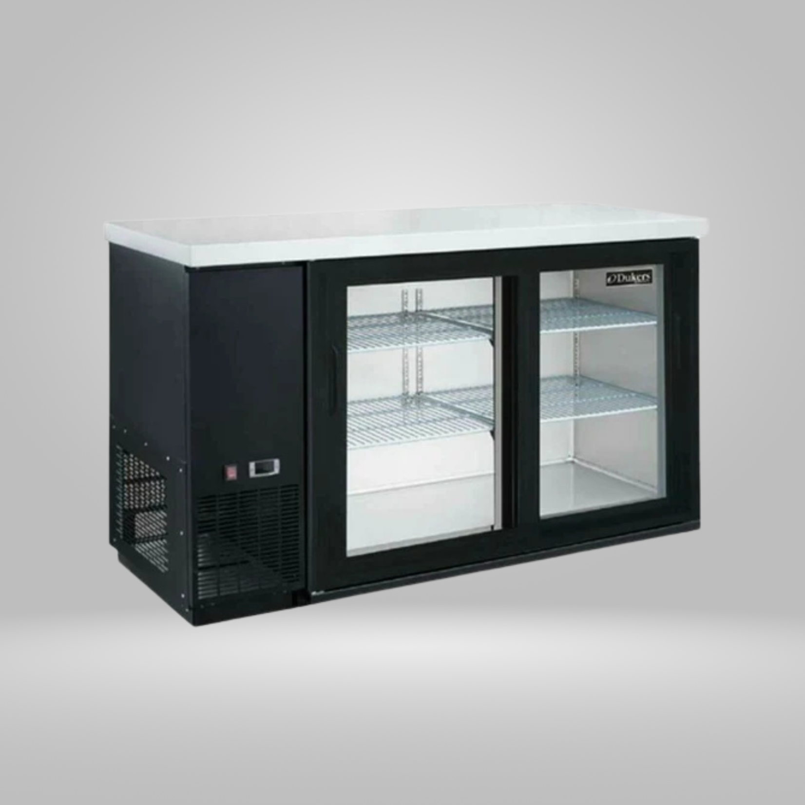 DUKERS DUKERS - 2 Door Bar and Beverage Cooler (Sliding Doors)