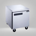 DUKERS DUKERS - Single Door Undercounter Refrigerator in Stainless Steel