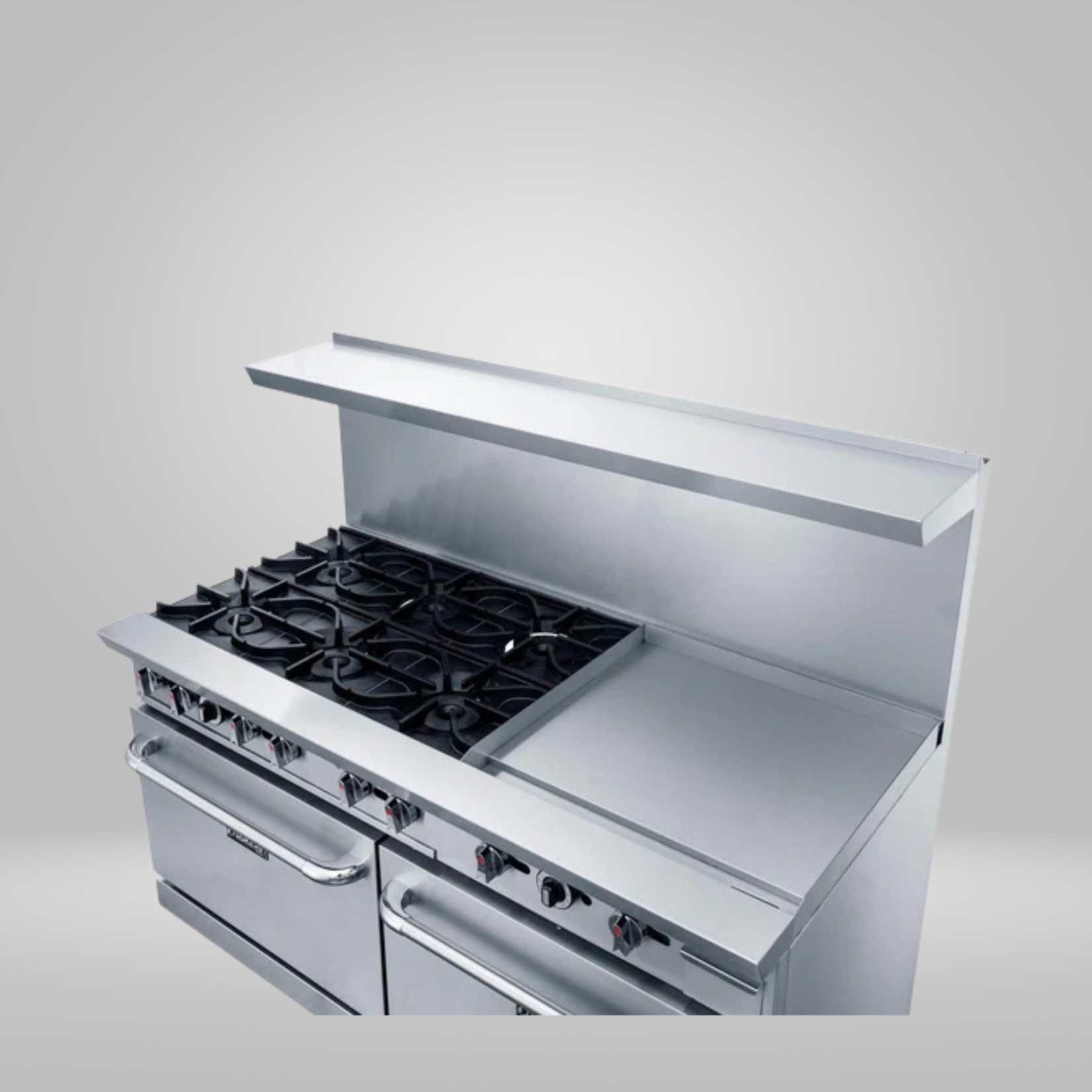 DUKERS DUKERS - 60" Gas Range with Six (6) Open Burners & 24" Griddle
