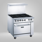 DUKERS DUKERS - 36" Gas Range with Six (6) Open Burners