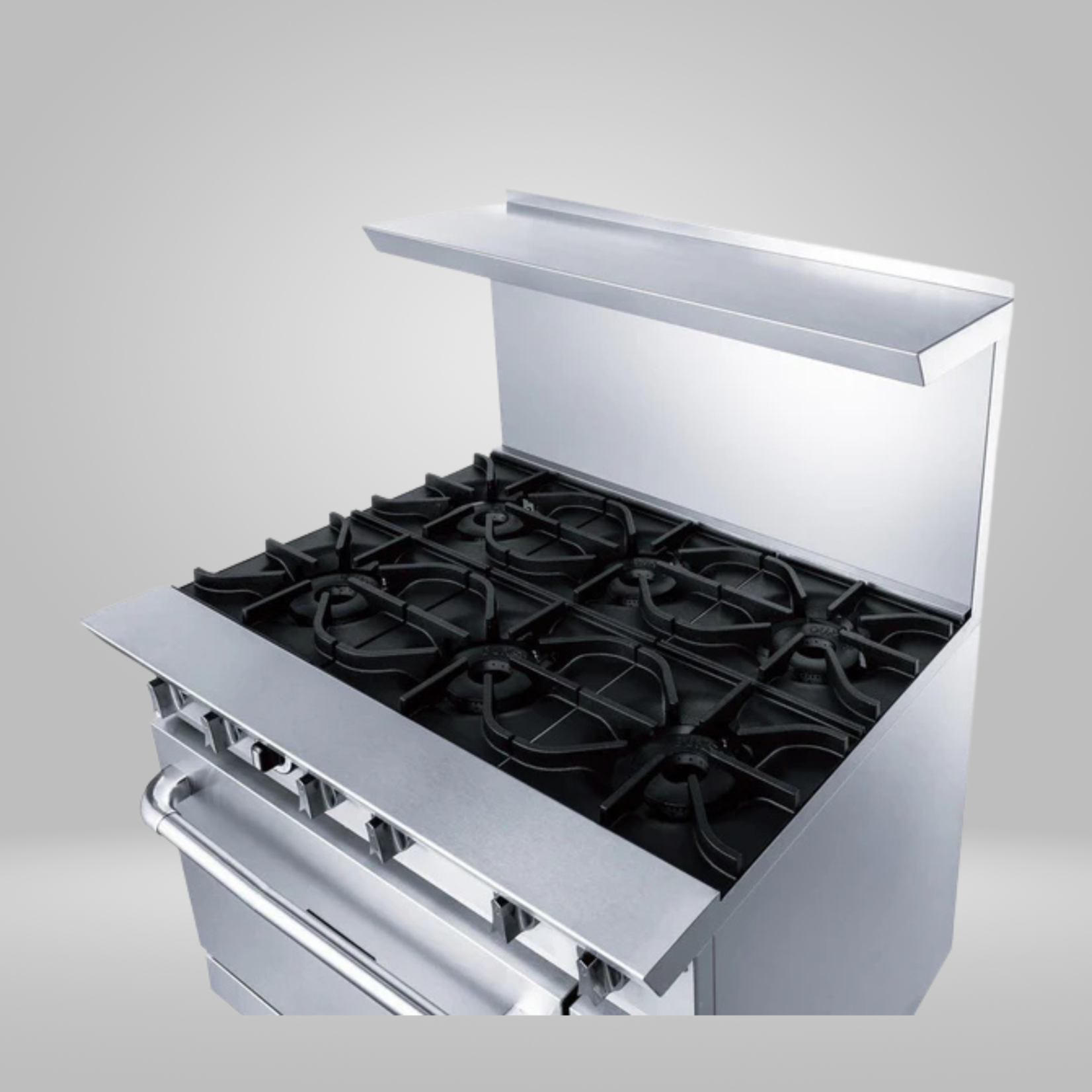 DUKERS DUKERS - 36" Gas Range with Six (6) Open Burners