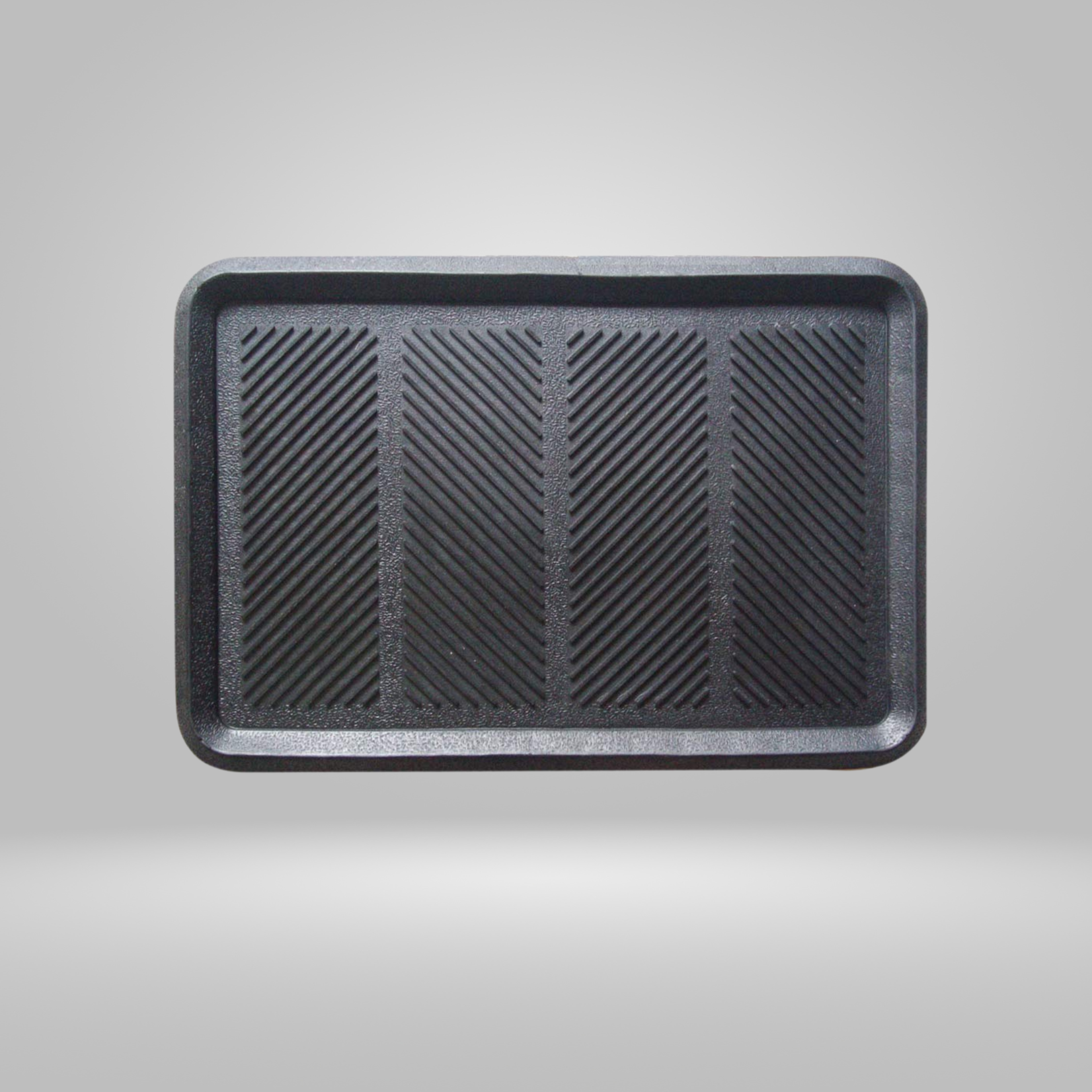 Master Mats Boot Tray Mat - Black - Stripe design