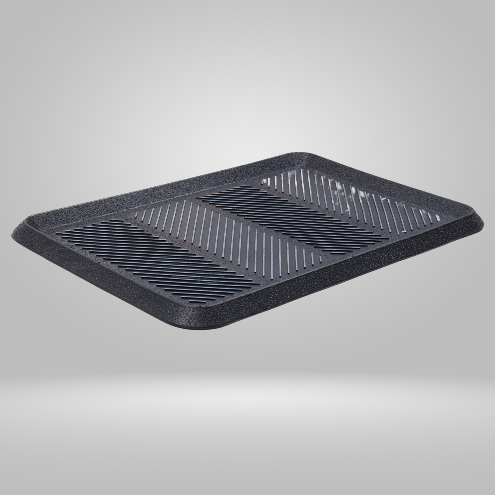 Master Mats Boot Tray Mat - Black - Stripe design