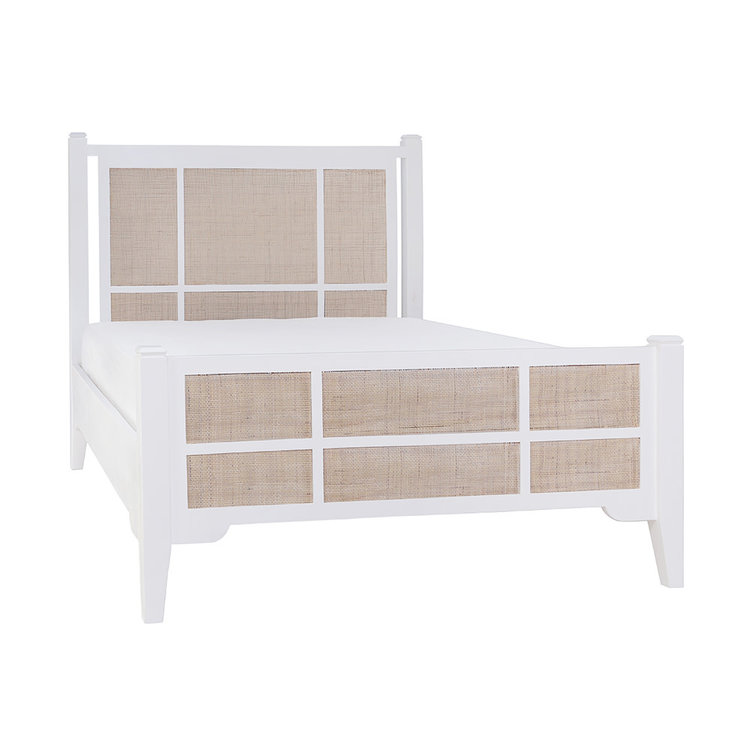 Beyond Borders Ava Cane Bed, Queen