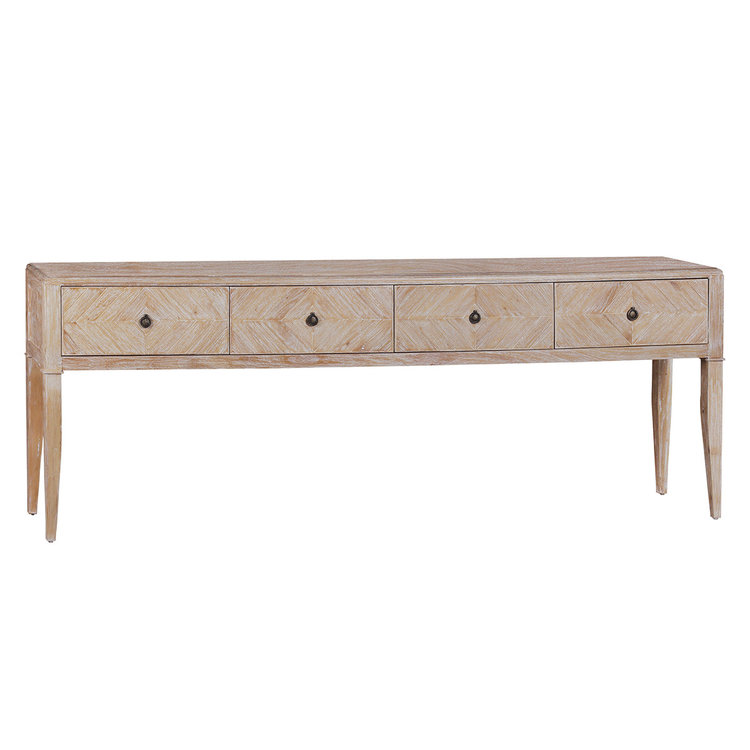 Atelier Home Manning Console Weathered Oak
