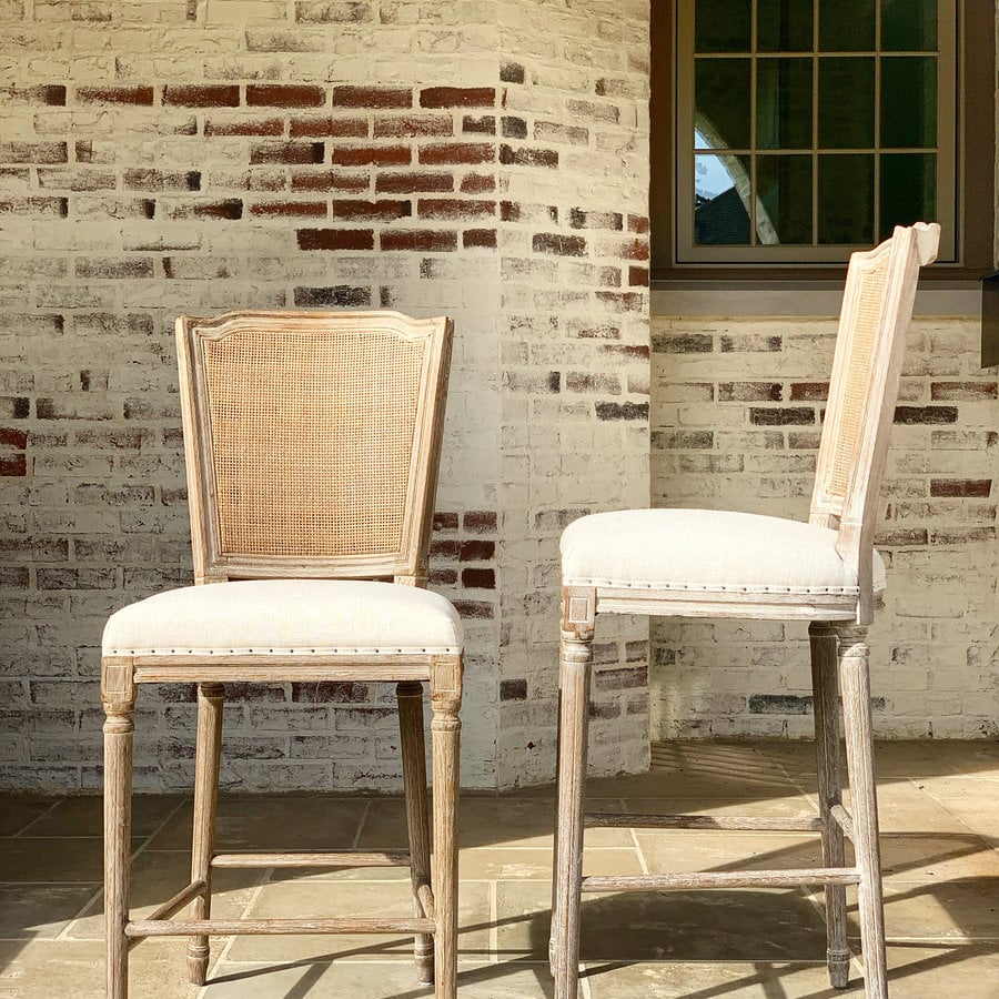 Louis Round Cane Back Side Chair - Jes & Gray Living