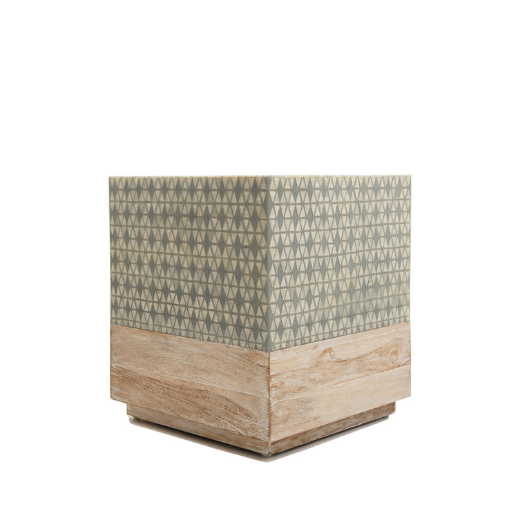 Beyond Borders Cy Square Side Table