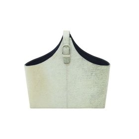 Leather Hide Magazine Holder