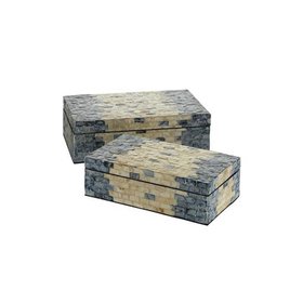 Mother of Pearl Wooden Box