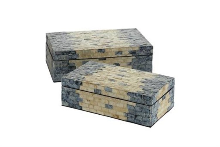 Mother of Pearl Wooden Box