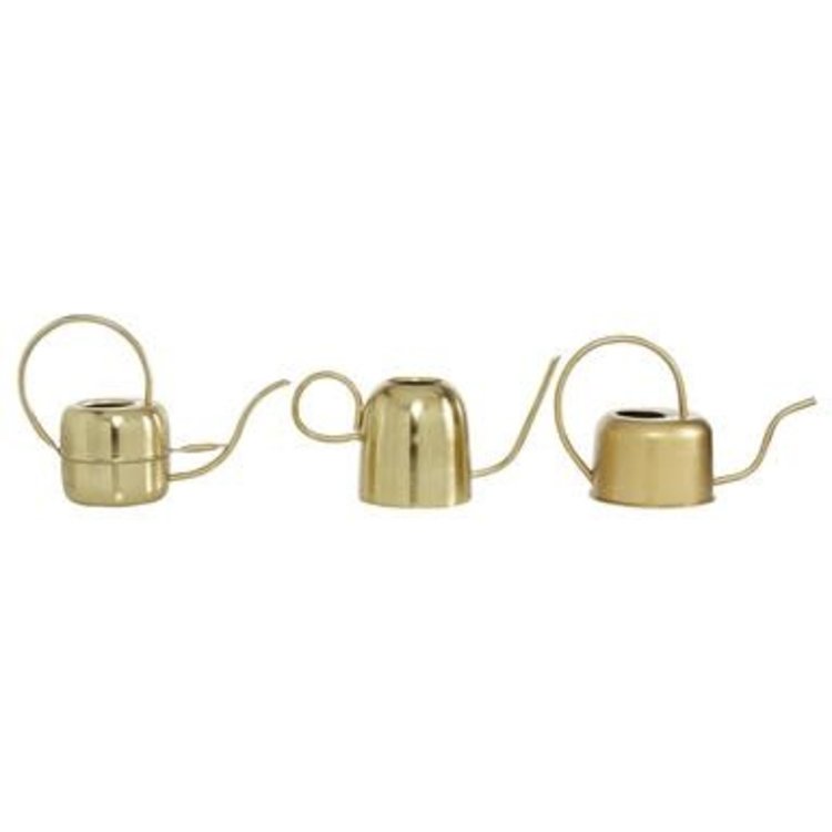 Short Gold Watering Can