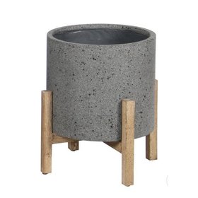 Patio Round Standing Pot
