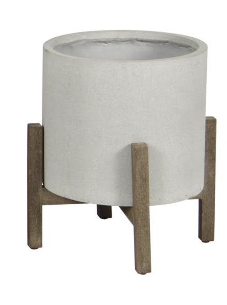 Patio Round Standing Pot