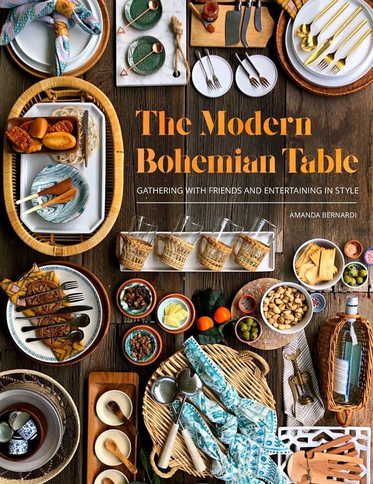 Modern Bohemian Table Coffee Table Book