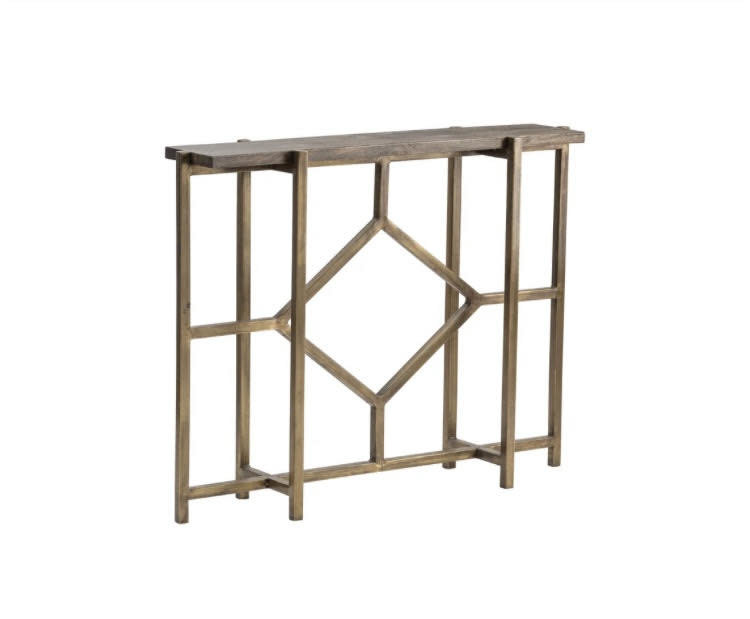 Diamond Console Table