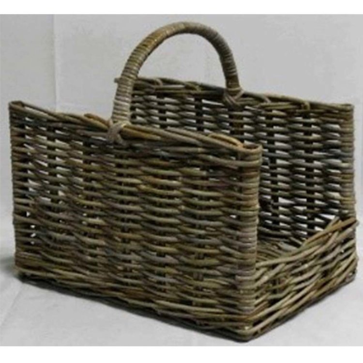 Jes & Gray Rattan Log Basket