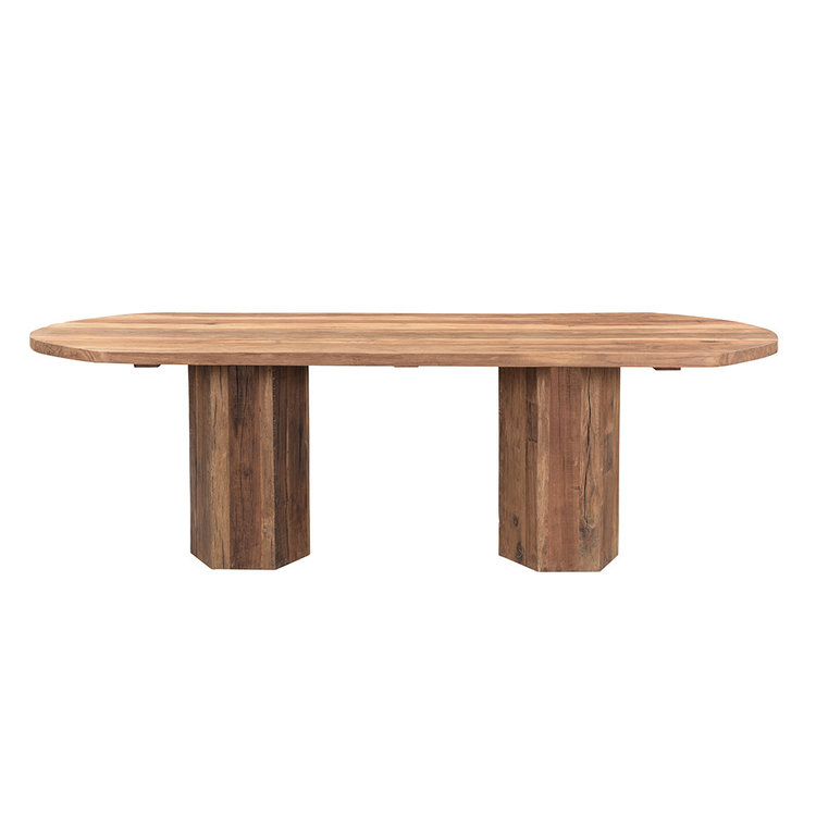 Beyond Borders Owen Oval Dining Table- Natural