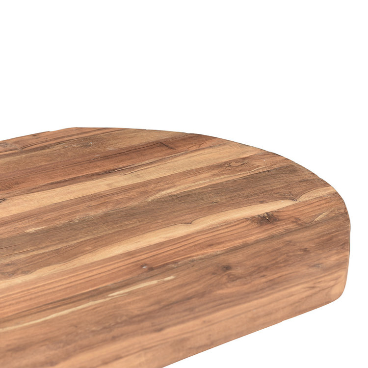 Beyond Borders Owen Oval Dining Table- Natural