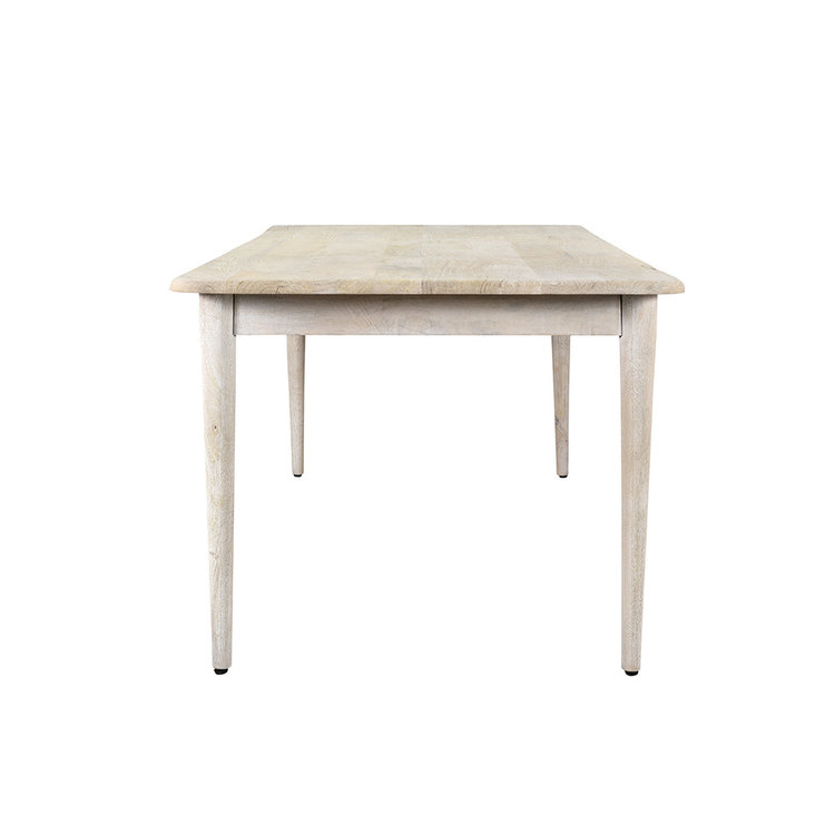 Beyond Borders Camden Dining Table Lime Wash Sand Blast