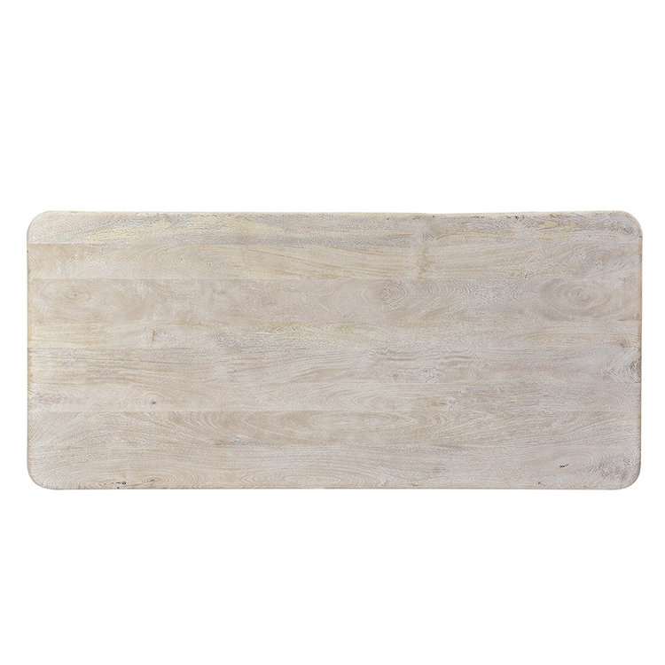 Beyond Borders Camden Dining Table Lime Wash Sand Blast