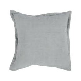 Solid Solstice Gray Pillow, 22" x 22"
