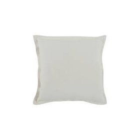 Solid Solstice Ivory Pillow, 22" x 22"