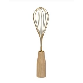 Stainless Steel Whisk with Wood Handle