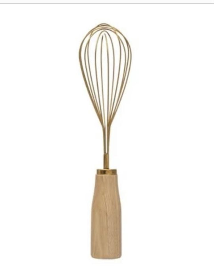 Stainless Steel Whisk with Wood Handle