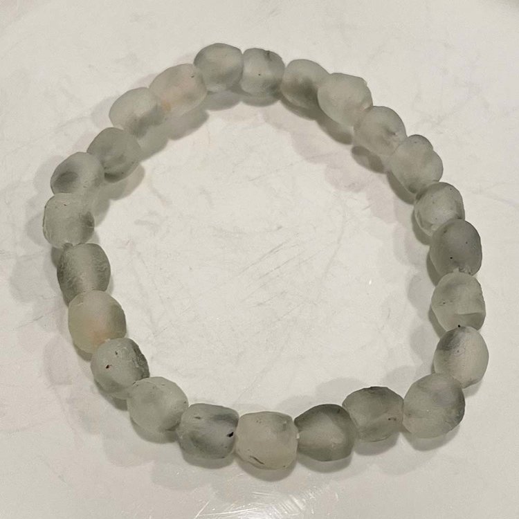 7mm Glass Beaded Bracelet