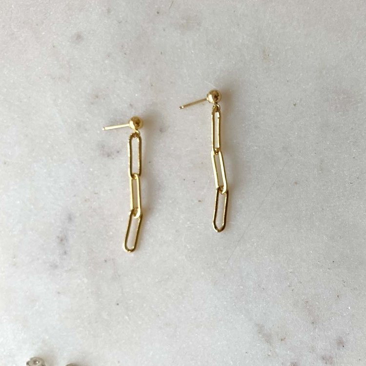 Lulu Gold Earrings