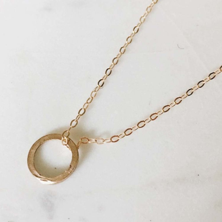Organic Ring Necklace