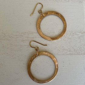 Organic Ring Earrings