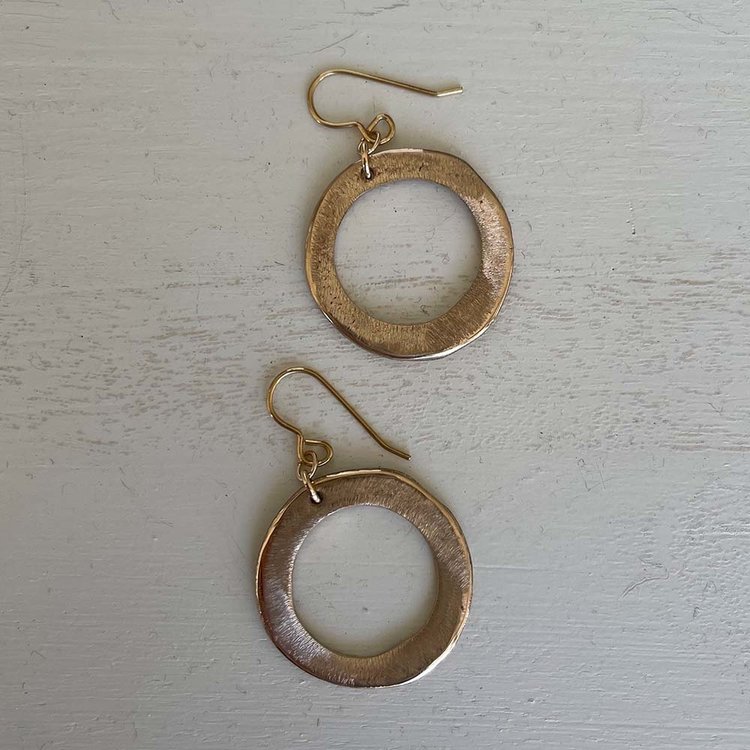 Organic Ring Earrings