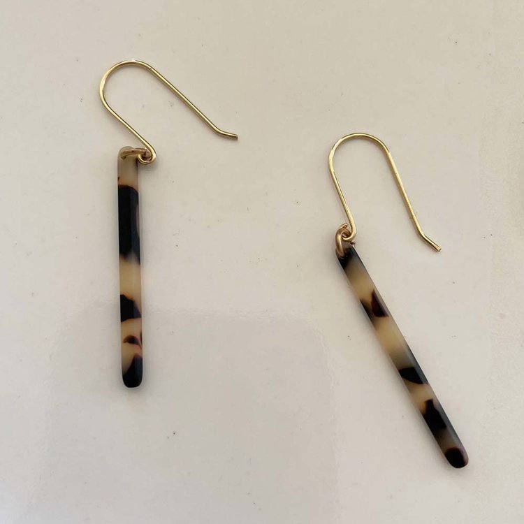 Tortoise Earrings