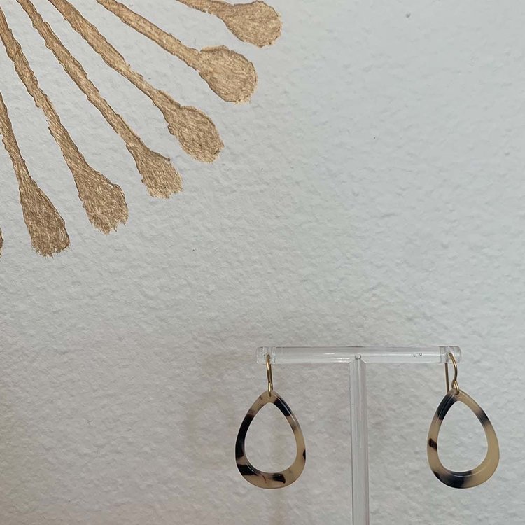 Tortoise Earrings