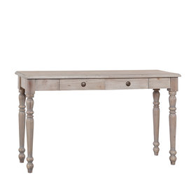 Beyond Borders Edgewood Console Table- Weathered Gray