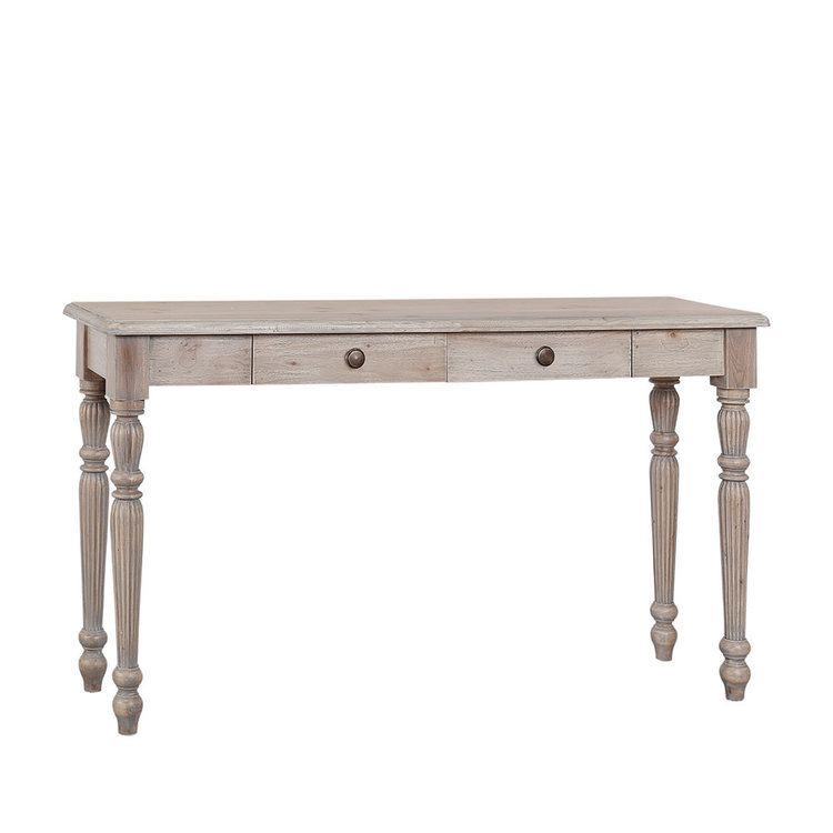 Beyond Borders Edgewood Console Table- Weathered Gray