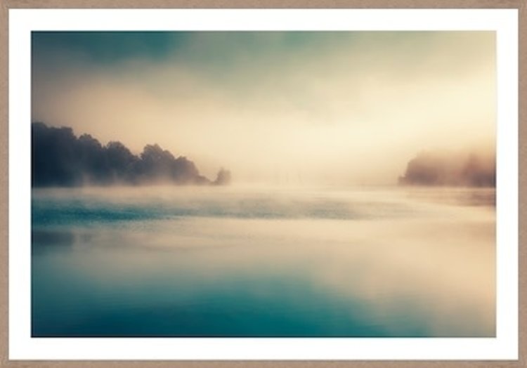 Misty Morning Painting