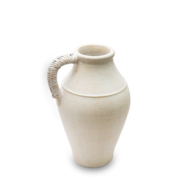 Beyond Borders Water Jug Latte White Wash