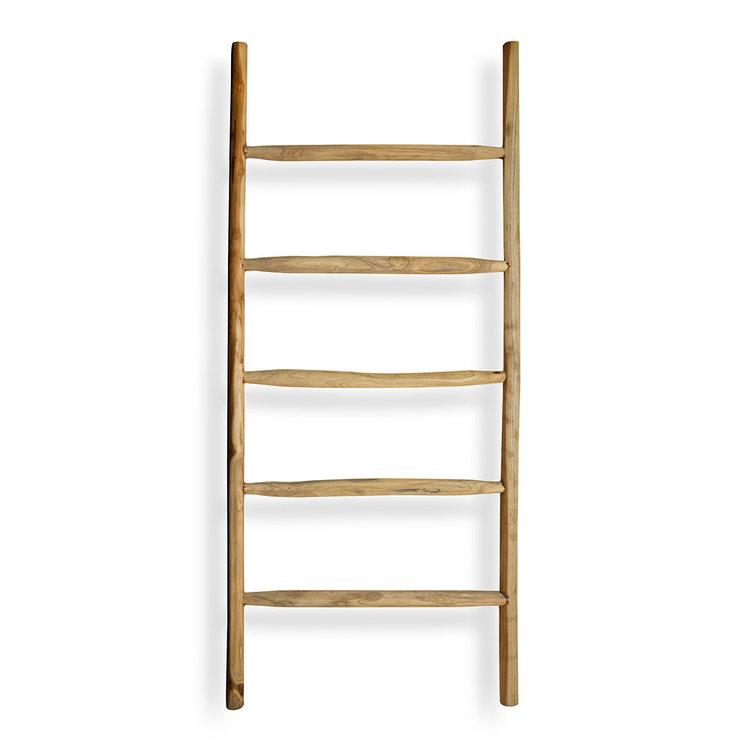 Jes & Gray Wide Teak Ladder