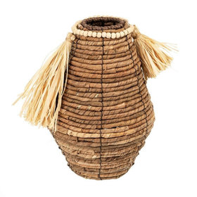 Banana Rope Tassel Basket