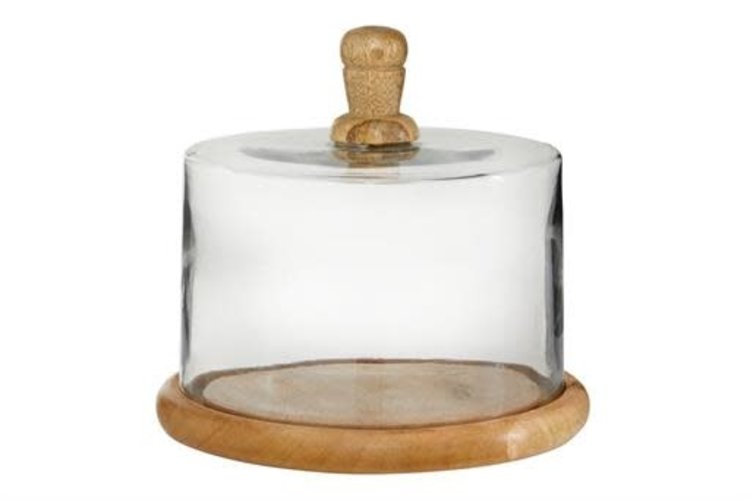 Glass Farmhouse Cake Stand and Cloche