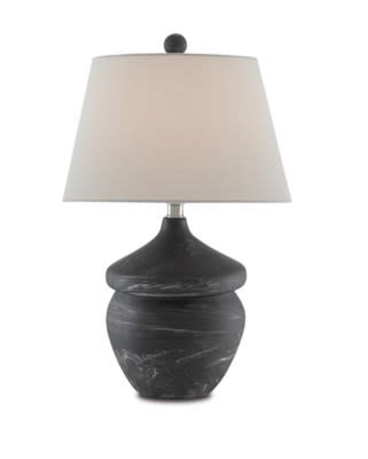 Vitellina Black Table Lamp