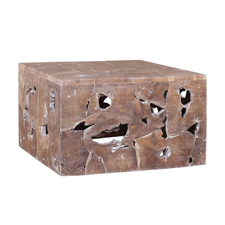 Beyond Borders Sliced Teak Coffee Table