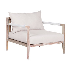 Beyond Borders Barton Outdoor Chair Weathered Gray