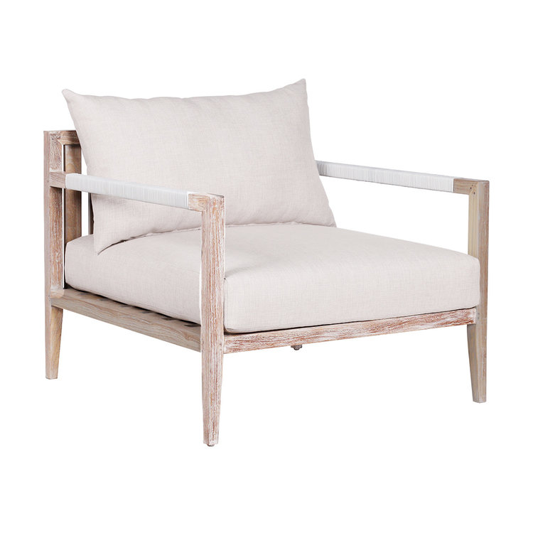 Beyond Borders Barton Outdoor Chair Weathered Gray