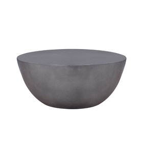 Beyond Borders Graphite Outdoor Cocktail Table- Stone